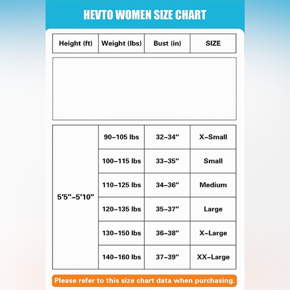 Hevto Wetsuit Sz Medium - Picture 6 of 6